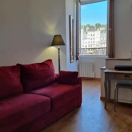 Appartement Le Petit Navire - - 4p - Uitzicht Op De Haven Honfleur